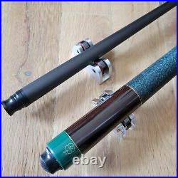 11.8mm ULTRA LOW DEFLECTION! Carbon Fiber Shaft McDermott M53E Cocobolo Pool Cue