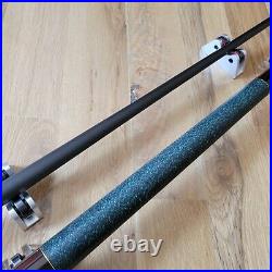 11.8mm ULTRA LOW DEFLECTION! Carbon Fiber Shaft McDermott M53E Cocobolo Pool Cue