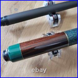 11.8mm ULTRA LOW DEFLECTION! Carbon Fiber Shaft McDermott M53E Cocobolo Pool Cue