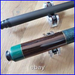 11.8mm ULTRA LOW DEFLECTION! Carbon Fiber Shaft McDermott M53E Cocobolo Pool Cue