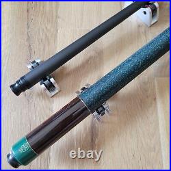 11.8mm ULTRA LOW DEFLECTION! Carbon Fiber Shaft McDermott M53E Cocobolo Pool Cue