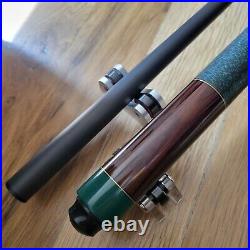 11.8mm ULTRA LOW DEFLECTION! Carbon Fiber Shaft McDermott M53E Cocobolo Pool Cue