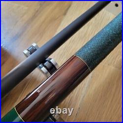 11.8mm ULTRA LOW DEFLECTION! Carbon Fiber Shaft McDermott M53E Cocobolo Pool Cue