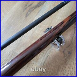 11.8mm ULTRA LOW DEFLECTION! Carbon Fiber Shaft McDermott M53E Cocobolo Pool Cue