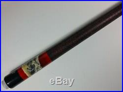 1989 McDermott Panther Pool Cue with Bag 19oz Pre-owned Free Shipping