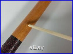 1989 McDermott Panther Pool Cue with Bag 19oz Pre-owned Free Shipping