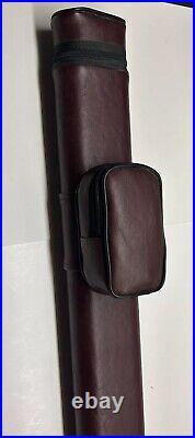 1990-1998 Mcdermott EF Series E-F2 Pool Cue 58 1/4 20oz with2 Shafts/Case