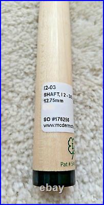 29 3/8-10, 12.75mm McDermott i-2 Pool Cue Shaft (. 855)