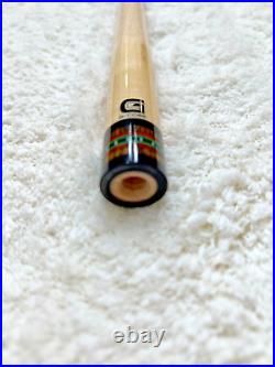 29 McDermott G-Core Pool Cue Shaft, 12.5mm, Bocote/Red/Green Rings, 3/8-10