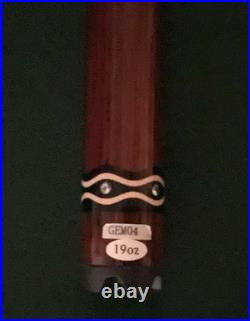 5280 Brand Gem Stones 4 Pool Cue Stick 19 0z
