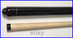 BLACK 2pc LUCKY L1 MCDERMOTT BILLIARD GAME POOL CUE STICK SLIGHT MINOR DENT 18OZ BLACK 2pc LUCKY L1 MCDERMOTT BILLIARD GAME POOL CUE STICK SLIGHT MINOR DENT 18OZ