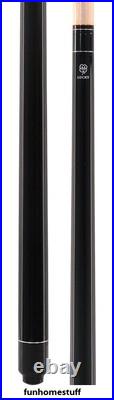 Black 2-piece L1 Mcdermott Cues Lucky Billiards Game Pool Table Maple Cue Stick Black 2-piece L1 Mcdermott Cues Lucky Billiards Game Pool Table Maple Cue Stick
