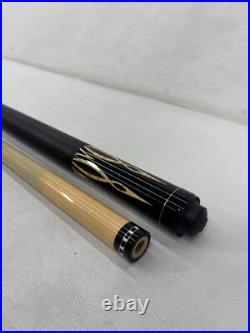 Black Mcdermott Lucky Maple Two Piece Billiard Game Pool Cue Stick Black Mcdermott Lucky Maple Two Piece Billiard Game Pool Cue Stick