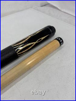 Black Mcdermott Lucky Maple Two Piece Billiard Game Pool Cue Stick Black Mcdermott Lucky Maple Two Piece Billiard Game Pool Cue Stick