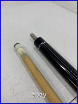 Black Mcdermott Lucky Maple Two Piece Billiard Game Pool Cue Stick Black Mcdermott Lucky Maple Two Piece Billiard Game Pool Cue Stick