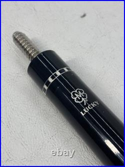 Black Mcdermott Lucky Maple Two Piece Billiard Game Pool Cue Stick Black Mcdermott Lucky Maple Two Piece Billiard Game Pool Cue Stick