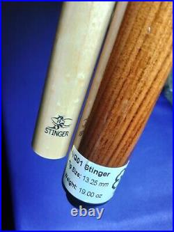 Brand New McDermott Stinger NG01 Jump Break Pool Cue 19.00oz 13.25mm $380