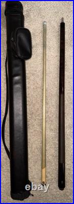 Brown Colored McDermott Pool Cue With 12.25mm G-Core Shaft & Cue Case Brown Colored McDermott Pool Cue With 12.25mm G-Core Shaft & Cue Case