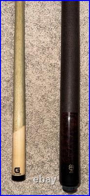 Brown Colored McDermott Pool Cue With 12.25mm G-Core Shaft & Cue Case Brown Colored McDermott Pool Cue With 12.25mm G-Core Shaft & Cue Case