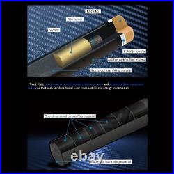 CIRCLE Pool Cue Shaft Carbon Fiber Shaft Billiard Radial Pin Joint 11.5/12.4mm