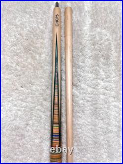 CRAZY CROOKED INLAYS! McDermott CHOPS SP2 Pool Cue Recycled Skateboard Wood