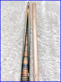 CRAZY CROOKED INLAYS! McDermott CHOPS SP2 Pool Cue Recycled Skateboard Wood