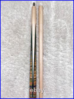 CRAZY CROOKED INLAYS! McDermott CHOPS SP2 Pool Cue Recycled Skateboard Wood