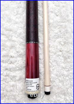 Custom McDermott G204 C2 Pool Cue with 12.5mm G-Core Shaft, FREE HARD CASE BLKRED