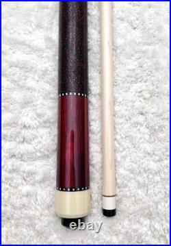 Custom McDermott G204 C2 Pool Cue with 12.5mm G-Core Shaft, FREE HARD CASE BLKRED
