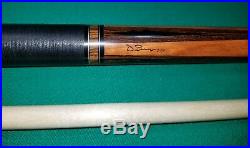 Dale Perry Pool Cue withMcDermott i3 shaft, Bloodwood-Bocate-Ebony Butt Woods
