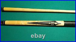 Early McDermott Pool Cue with Points and MOP Inlay with Predator Z Shaft 17.7oz BE1