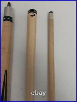 Early McDermott Pool Cue with Points and MOP Inlay with Predator Z Shaft 17.7oz BE1