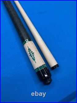 G323C2 Green & White Pearl Pool Cue by McDermott- March 2026 Cue of the Month