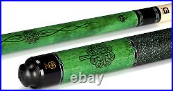 G338C2 McDermott Emerald Green 12.75mm Pool Cue of the Month March 2023