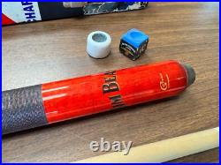 GENUINE! McDermott Jim Beam Pool Stick, Cue, and Case (MINT SHAPE) Red GENUINE! McDermott Jim Beam Pool Stick, Cue, and Case (MINT SHAPE) Red