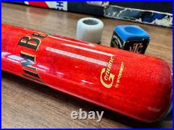 GENUINE! McDermott Jim Beam Pool Stick, Cue, and Case (MINT SHAPE) Red GENUINE! McDermott Jim Beam Pool Stick, Cue, and Case (MINT SHAPE) Red