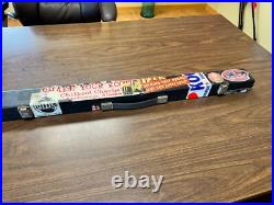 GENUINE! McDermott Jim Beam Pool Stick, Cue, and Case (MINT SHAPE) Red GENUINE! McDermott Jim Beam Pool Stick, Cue, and Case (MINT SHAPE) Red