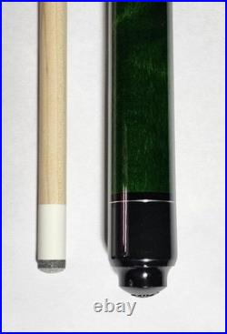 GREEN STAIN L3 LUCKY MCDERMOTT BILLIARD GAME POOL TABLE MAPLE CUE STICK 19 oz