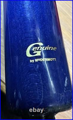 Genuine McDermott Blue Pool Cue String Wrapped Handle 58 Case Included