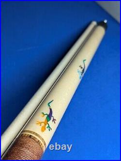 Gorgeous McDermott Pool Cue March COTM G516C 41L Leather Wrap 19.20oz 12.50mm