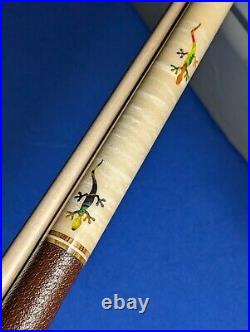 Gorgeous McDermott Pool Cue March COTM G516C 44PG Leather Wrap 19oz 12.50mm