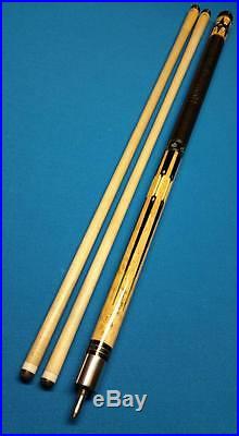 High end McDermott pool cue stick. As big as they get! Signed. I2 shafts