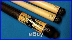 High end McDermott pool cue stick. As big as they get! Signed. I2 shafts