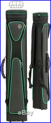 IN STOCK, 4x6 McDermott Sport Hard Pool Cue Case With Backpack Straps, 75-0942