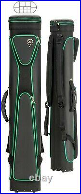 IN STOCK, 6x6 McDermott Hard Pool Cue Case, Sport, With Backpack Straps, 75-0943