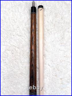 IN STOCK, Jerry Olivier Custom Pool Cue, Ebony And Bocote Wood, FREE HARD CASE