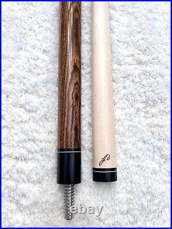 IN STOCK, Jerry Olivier Custom Pool Cue, Ebony And Bocote Wood, FREE HARD CASE