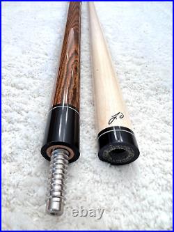 IN STOCK, Jerry Olivier Custom Pool Cue, Ebony And Bocote Wood, FREE HARD CASE