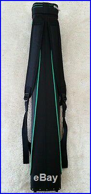 IN STOCK, McDermott 3x5 Sport Hard Pool Cue Case withBackpack Straps, NEW, 75-0940