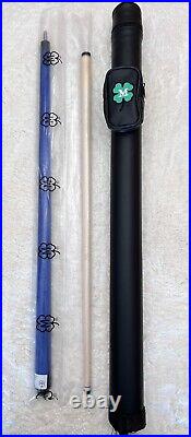 IN STOCK, McDermott CRMS02 Carom Cue with 12mm Maple Shaft, FREE HARD CASE (Blue)